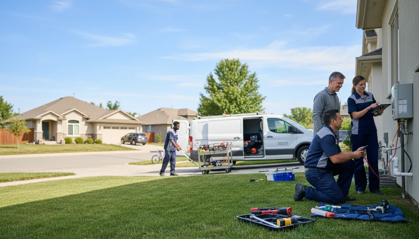 Tankless water heater service in Gates, TN